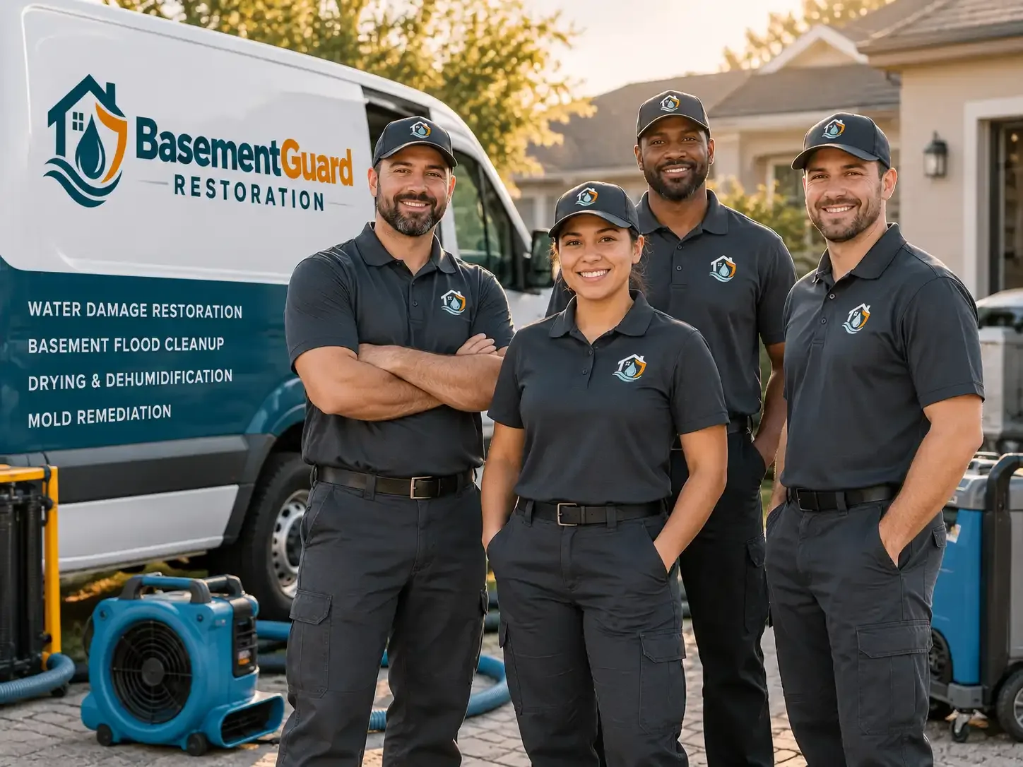 Basement Water Damage Restoration company in Lu Verne, IA